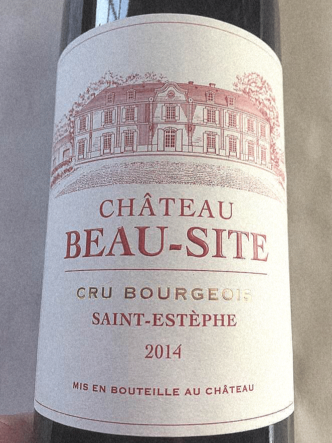 Château beau-site saint Estèphe cru bourgeois